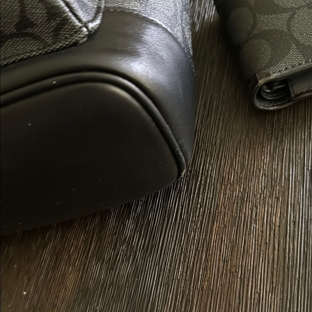 Coach Black and Brown Belt Bag - Picture 5 of 16